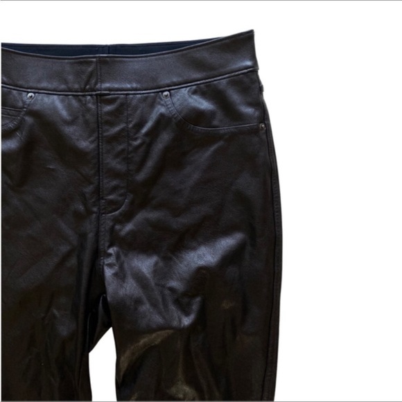SPANX Leather-Like Ankle Skinny Pant, XL Petite - Picture 5 of 9